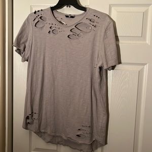 Mens Jordan Craig distressed t shirt size XL
